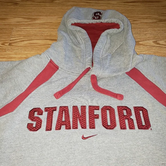 VINTAGE 90's Nike Stanford Cardinal Hoodie/ Sweatshirt